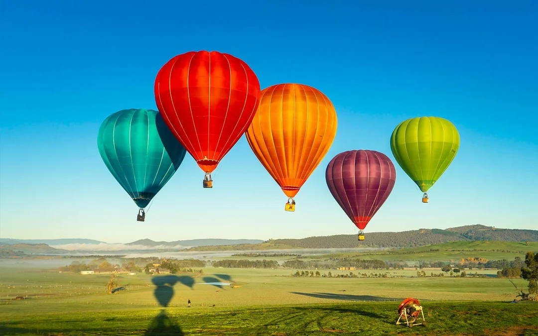 Sunrise Hot-Air Balloon Flight over Yarra Valley with Optional Breakfast Image 2