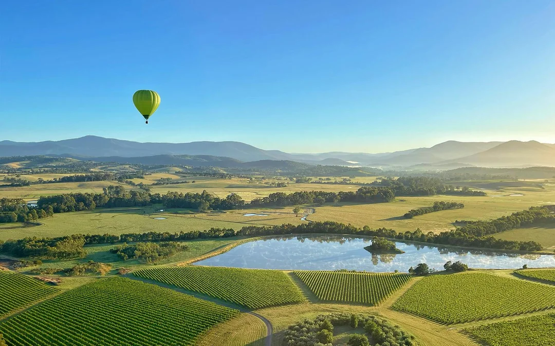 Sunrise Hot-Air Balloon Flight over Yarra Valley with Optional Breakfast Image 3