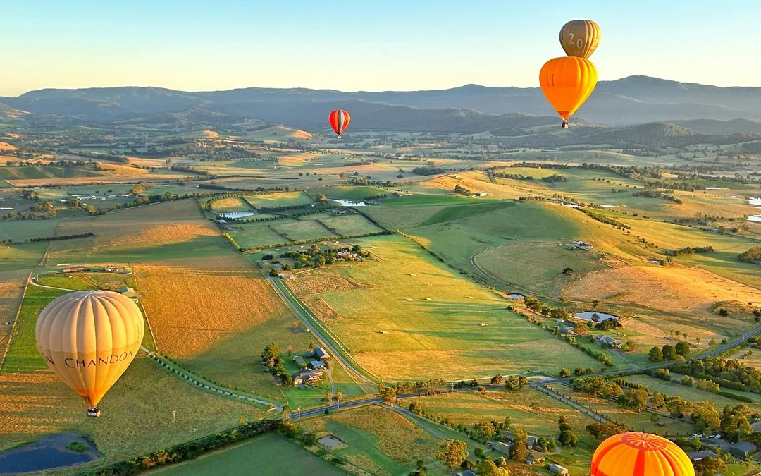 Sunrise Hot-Air Balloon Flight over Yarra Valley with Optional Breakfast Image 4