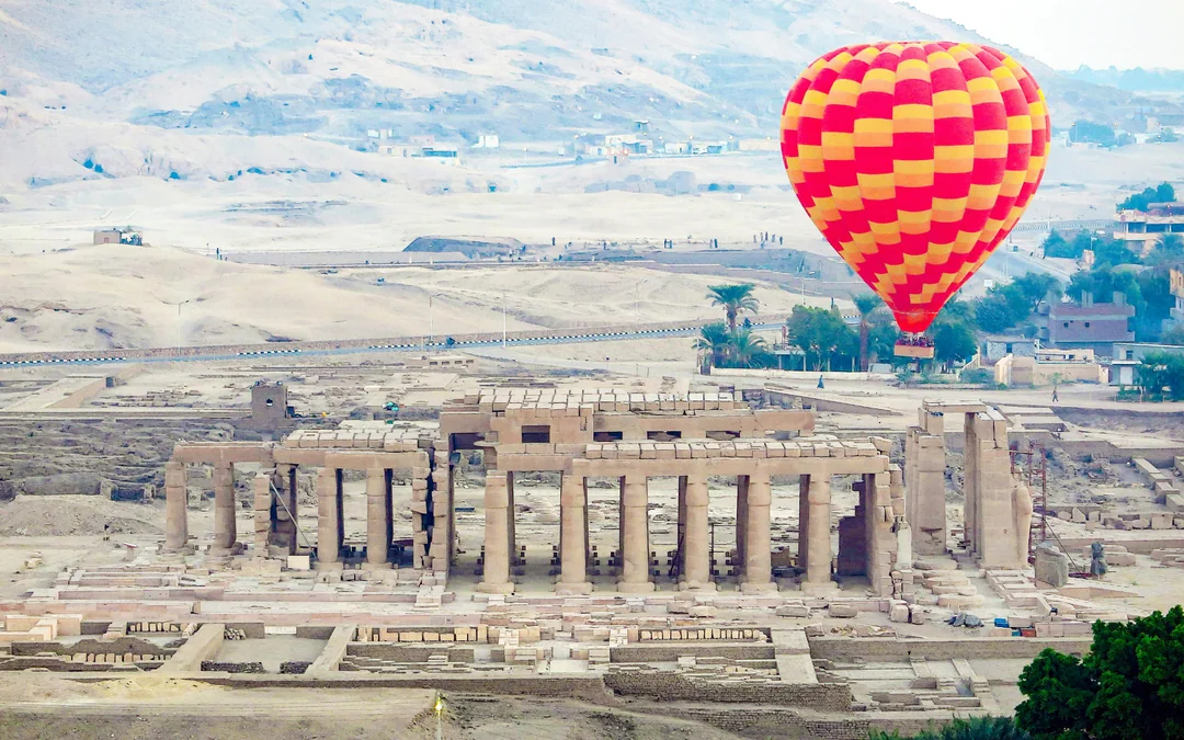Sunrise Hot Air Balloon Ride in Luxor with Round-Trip Hotel Transfers Image 1
