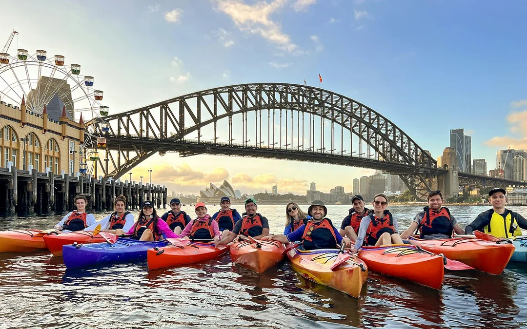 Sunrise Kayak on Sydney Harbour with Breakfast Image 1