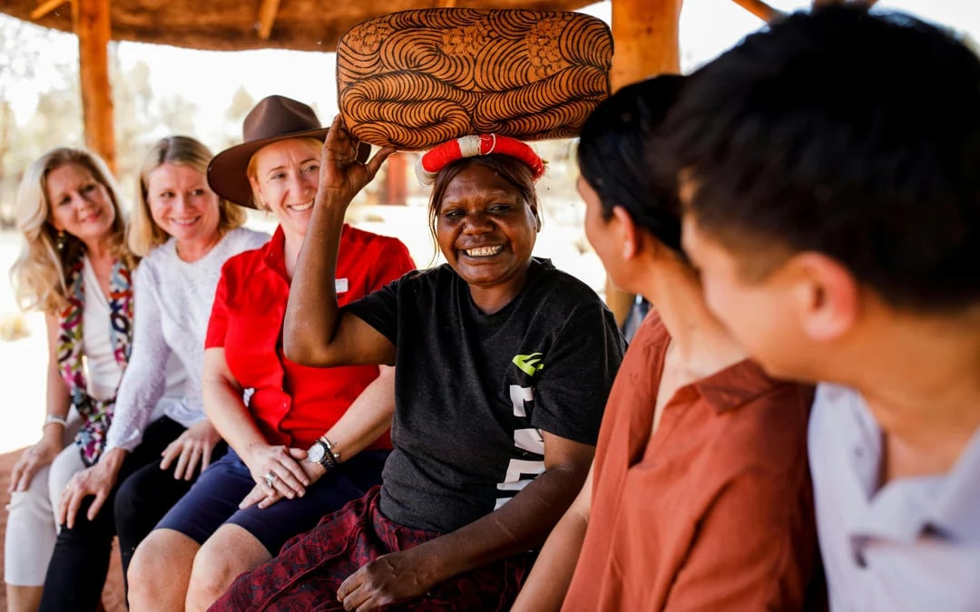 Sunrise Uluru & Kata Tjuta Half Day Tour with Aboriginal History & Refreshments Image 1
