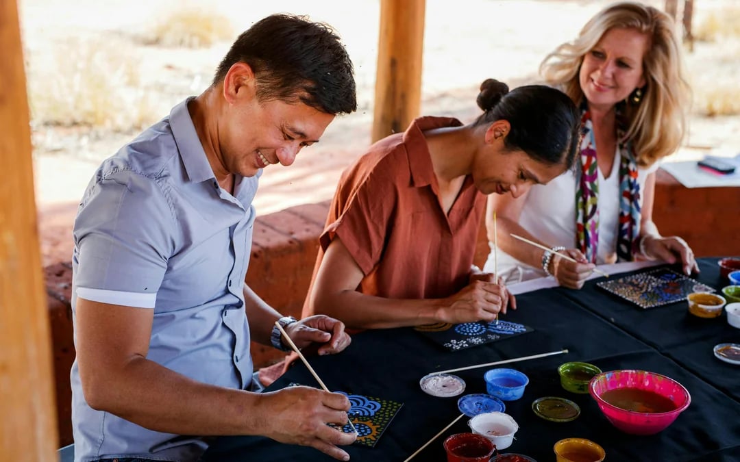 Sunrise Uluru & Kata Tjuta Half Day Tour with Aboriginal History & Refreshments Image 2