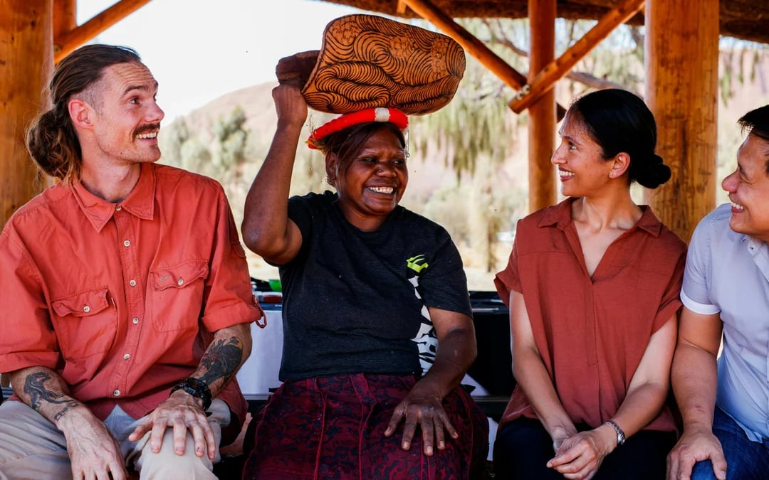 Sunrise Uluru & Kata Tjuta Half Day Tour with Aboriginal History & Refreshments Image 9