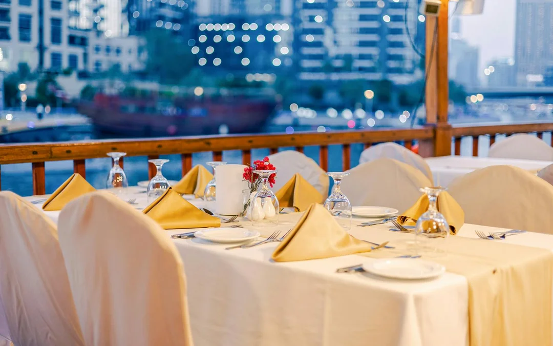 Sunset Alexandra VIP Dhow Cruise with Dinner, Entertainment and Transfers Image 1