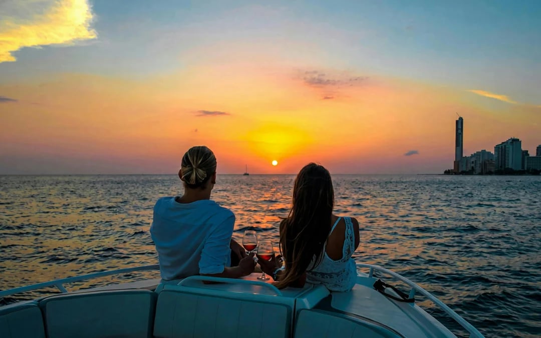 Sunset & Night Boat Party at Cartagena's Bay Image 1