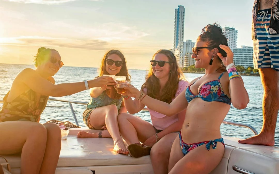 Sunset & Night Boat Party at Cartagena's Bay Image 2