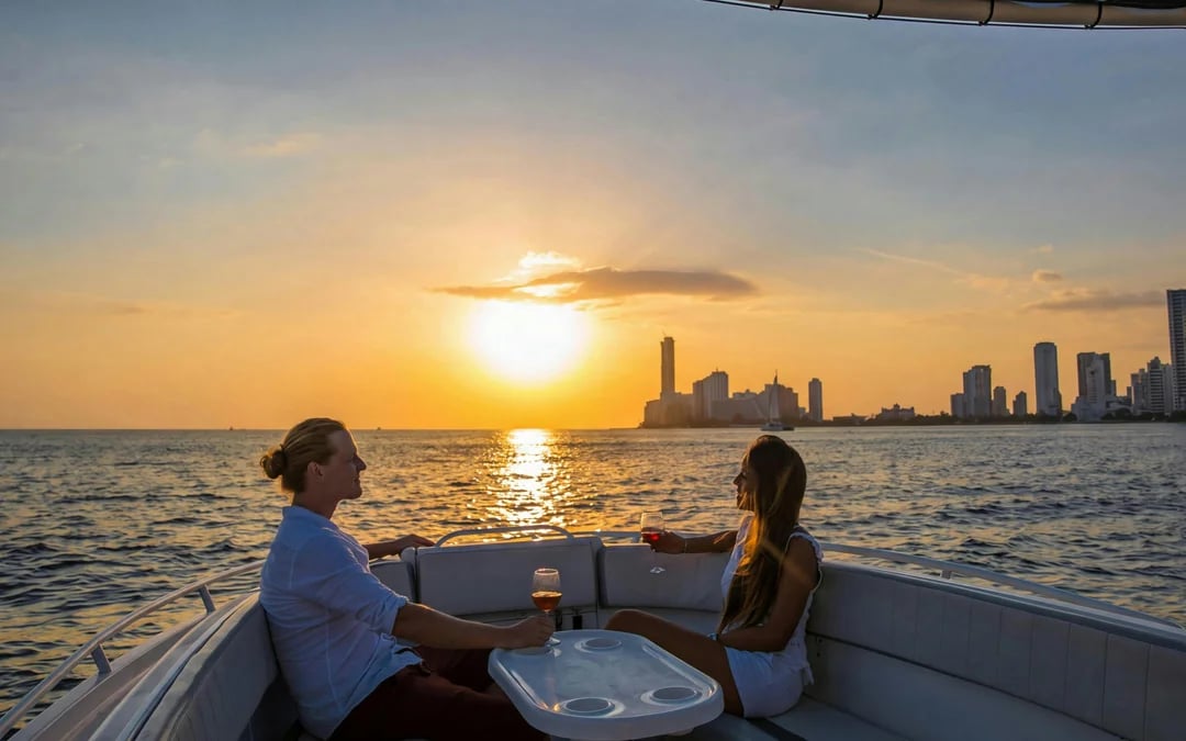 Sunset & Night Boat Party at Cartagena's Bay Image 5