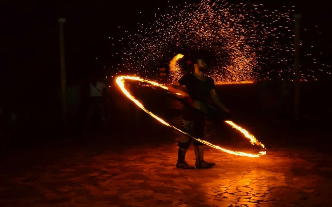 Sunset Desert Safari with Dune Bashing, BBQ Buffet Dinner & Live Shows at Bassata Village Image 1