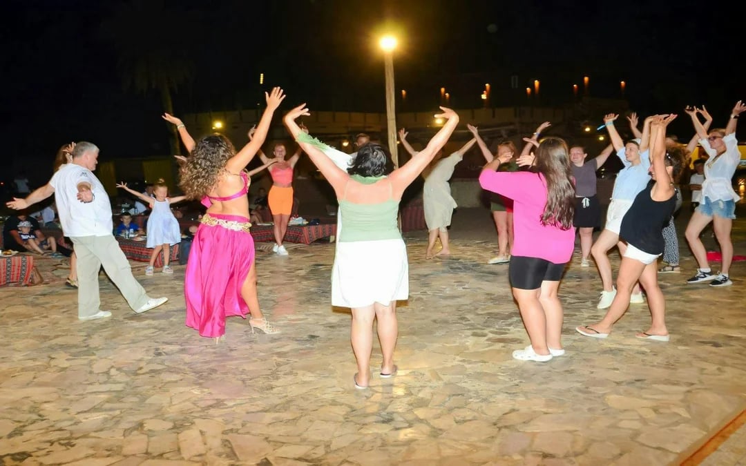 Sunset Desert Safari with Dune Bashing, BBQ Buffet Dinner & Live Shows at Bassata Village Image 5