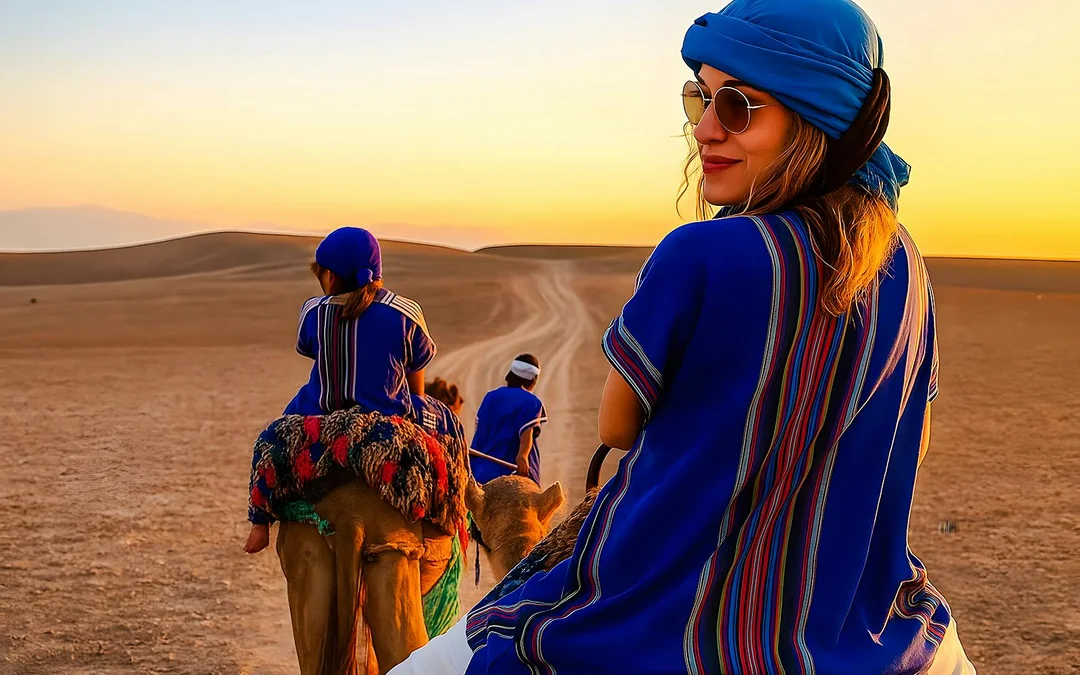 Sunset Desert Tour with Quad Bike, Camel Ride, Dinner Show & Transfers Image 2