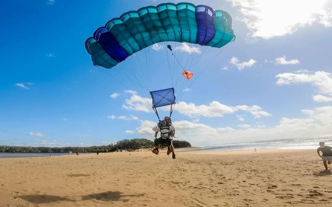 Sunshine Coast Beach Tandem Skydive with Beach Landing Image 5
