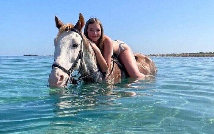 Swimming by Horse at Red Sea Beach & Desert with transfer - Hurghada Image 1