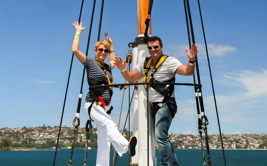Sydney Harbour 1850s Tall Ship Sightseeing Cruise Image 1