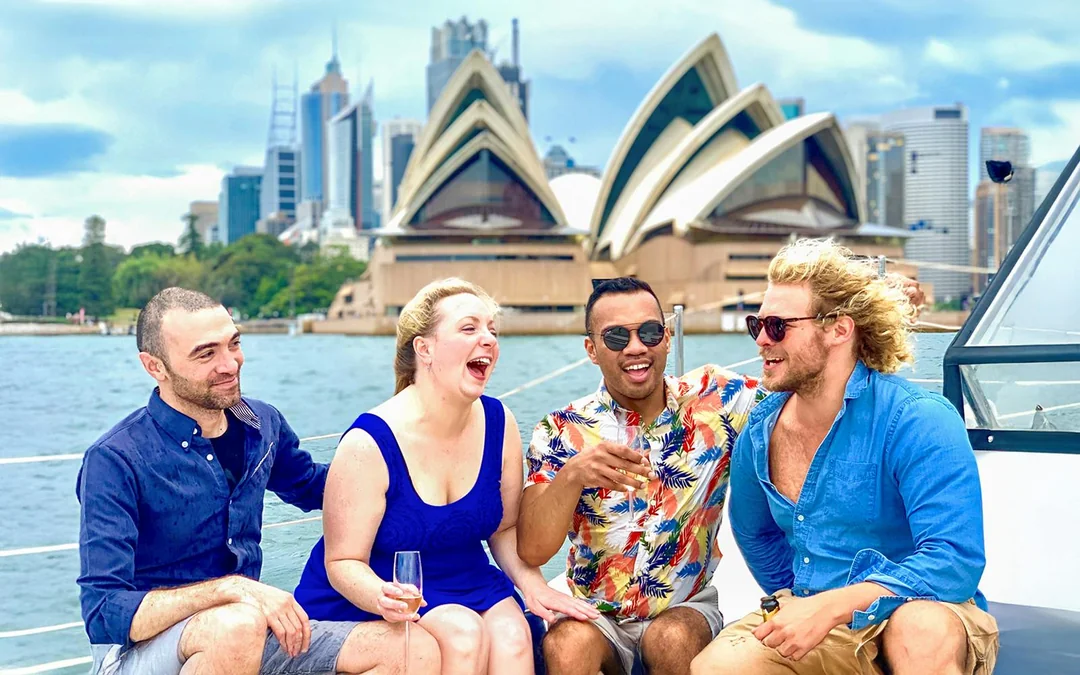 Sydney Harbour Highlights Catamaran Cruise with Aussie Bites Image 1