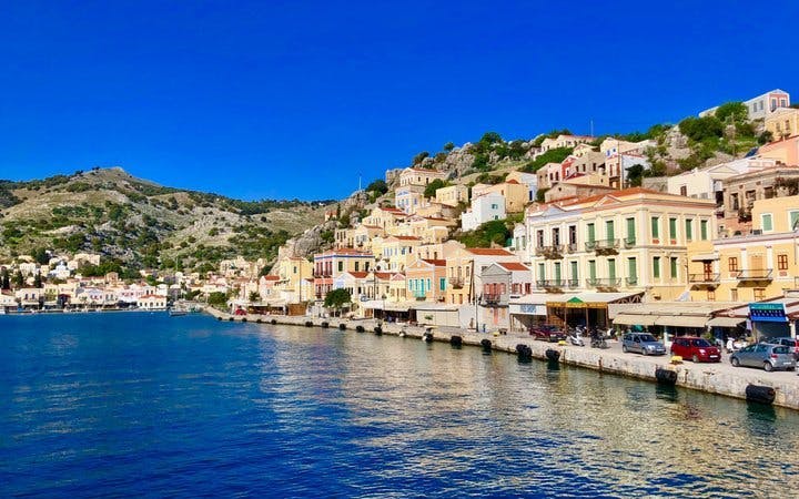 Symi Island Day Trip with Swimming at St George's Bay and Pick-Up Image 2