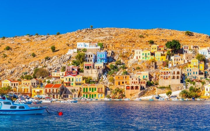 Symi Island Day Trip with Swimming at St George's Bay and Pick-Up Image 4