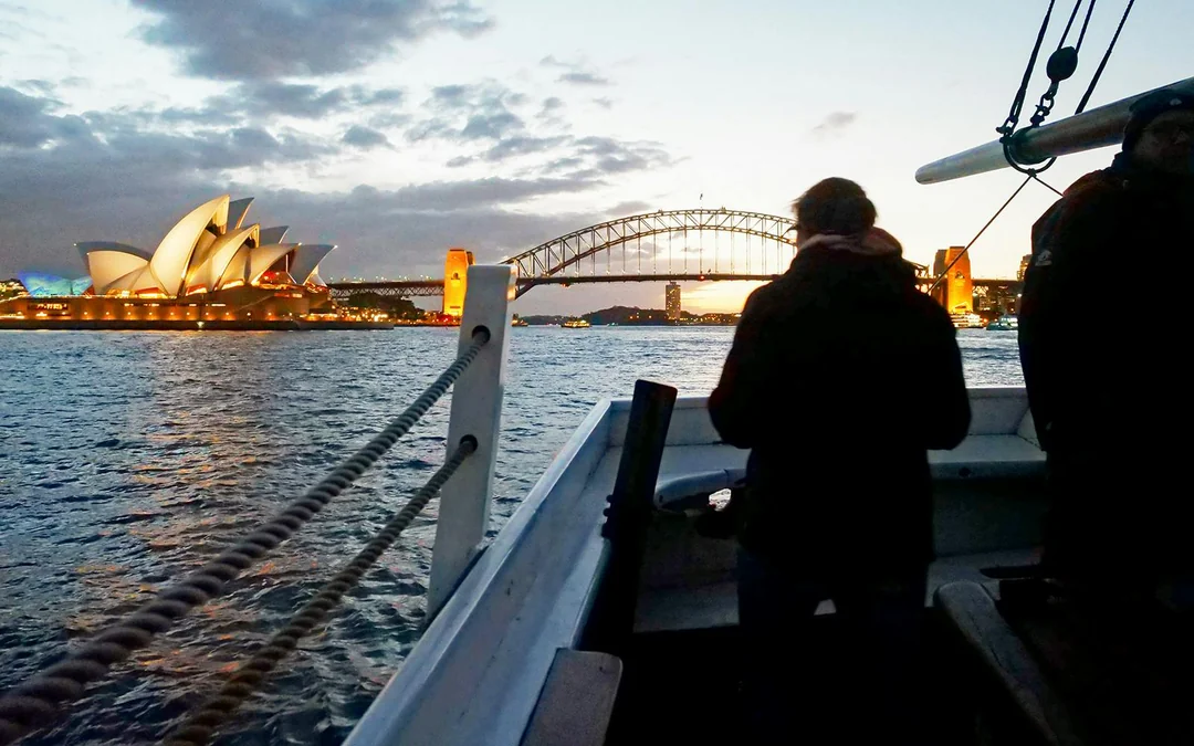 Tall Ship Lunch or Dinner Cruise on Sydney Harbour Image 9