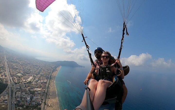 Tandem Paragliding with a Licensed Pilot from Side Image 1