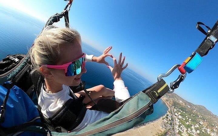Tandem Paragliding with a Licensed Pilot from Side Image 3