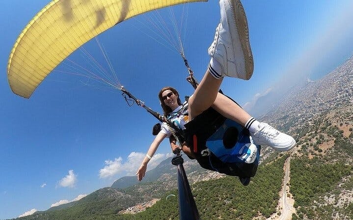 Tandem Paragliding with a Licensed Pilot from Side Image 6