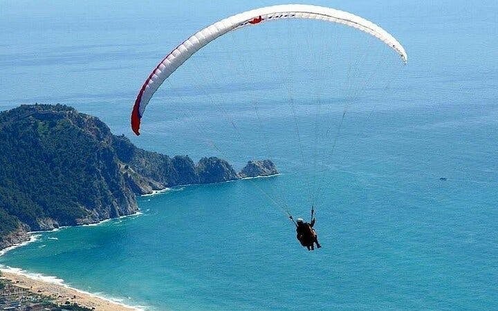 Tandem Paragliding with a Licensed Pilot from Side Image 9
