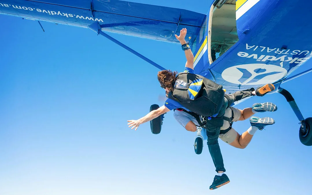 Tandem Skydive at Newcastle Beach Image 2
