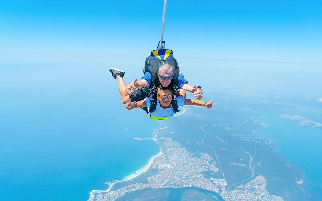 Tandem Skydive at Newcastle Beach Image 11