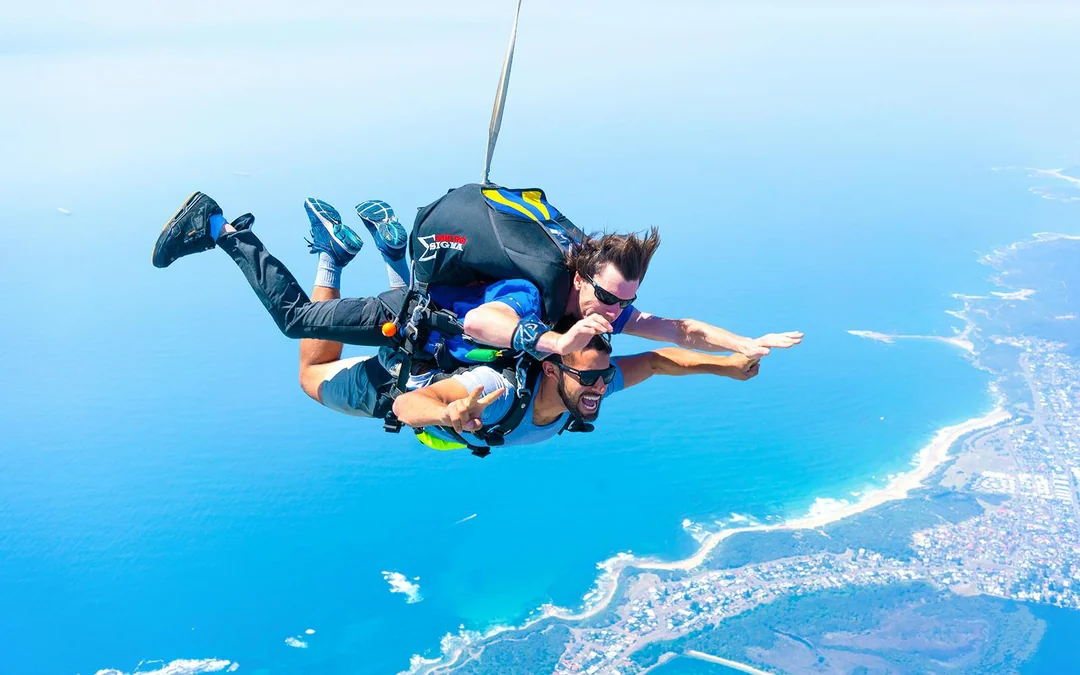 Tandem Skydive at Newcastle Beach Image 4