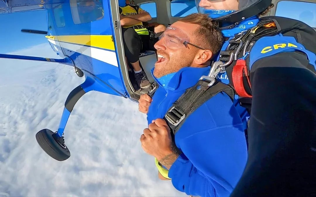 Tandem Skydive at Newcastle Beach Image 5
