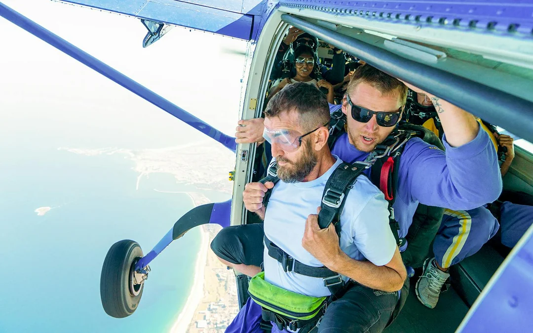 Tandem Skydive at Wollongong Beach Image 2