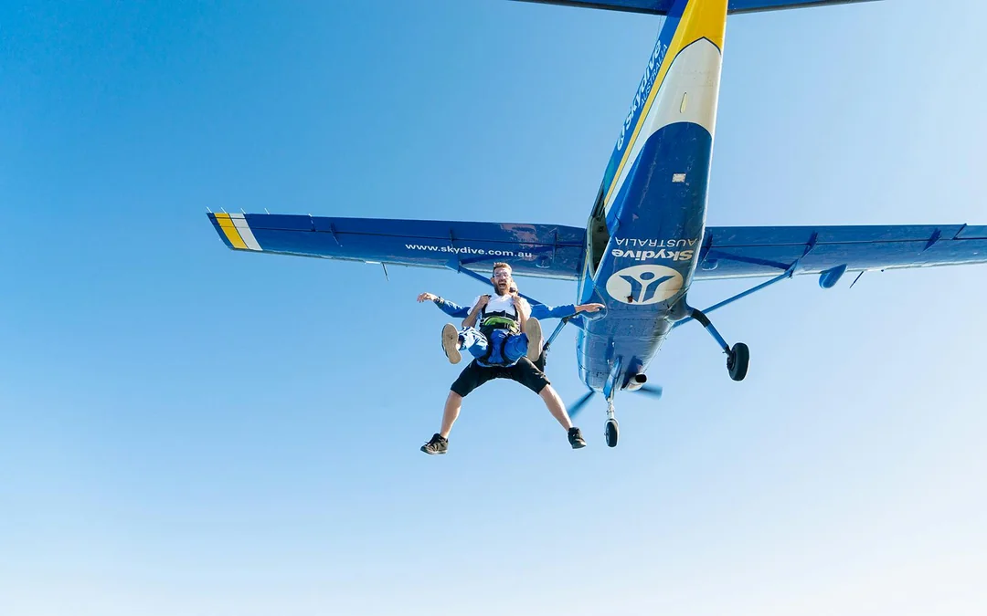 Tandem Skydive at Wollongong Beach Image 3