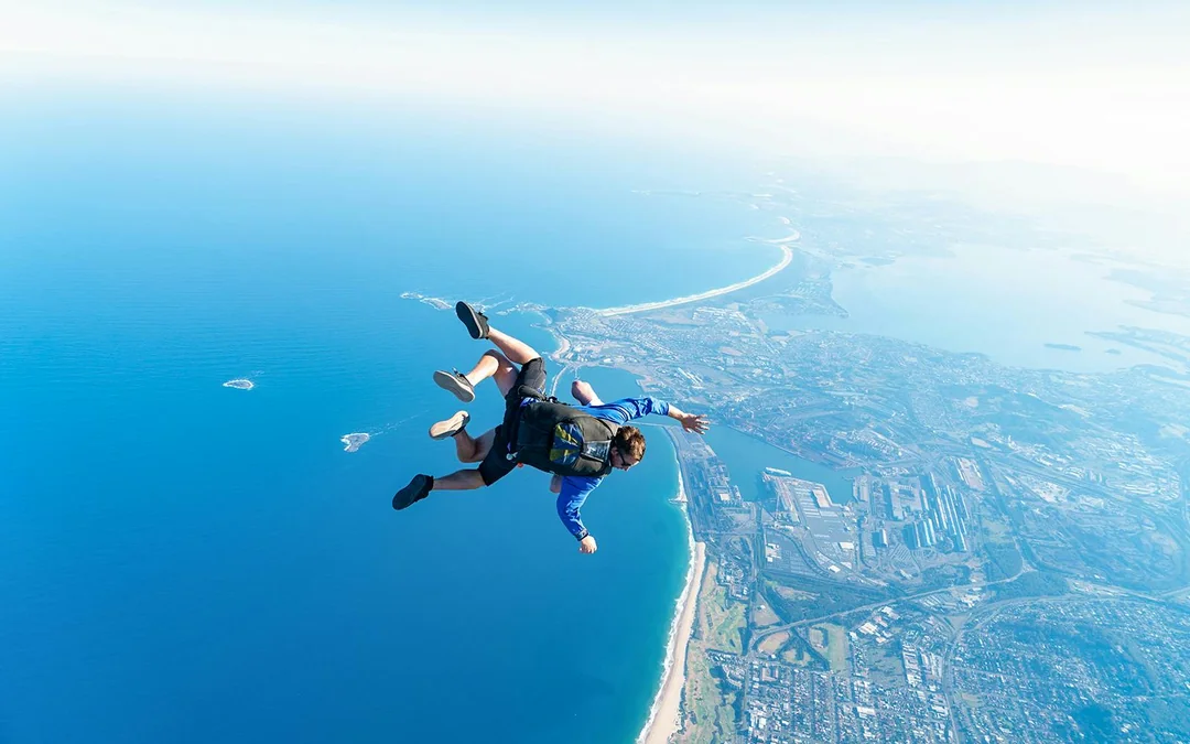 Tandem Skydive at Wollongong Beach Image 5