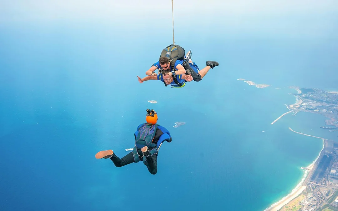 Tandem Skydive at Wollongong Beach Image 6
