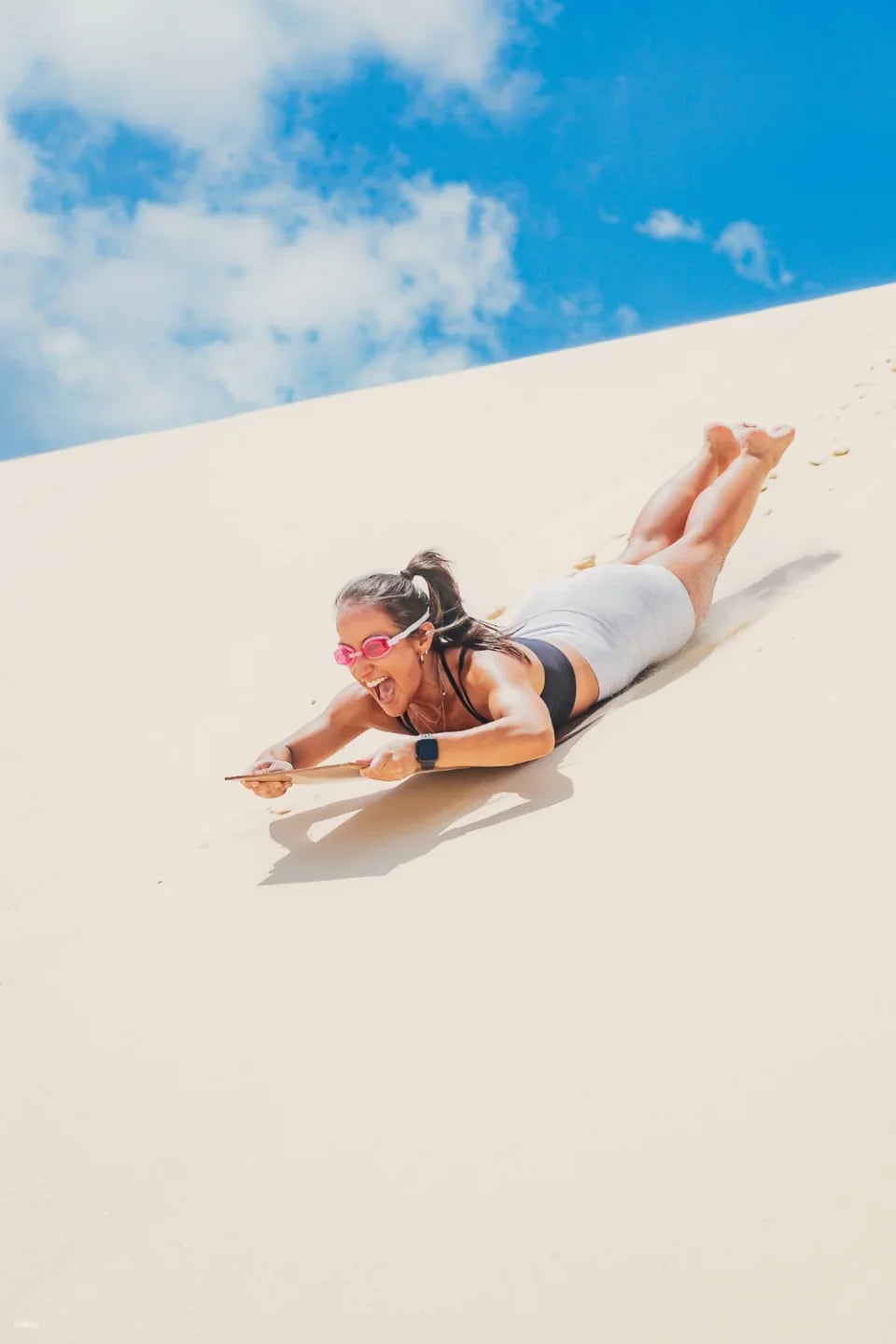 Tangalooma Desert Safari Day Cruise with Bus Transfers from Gold Coast