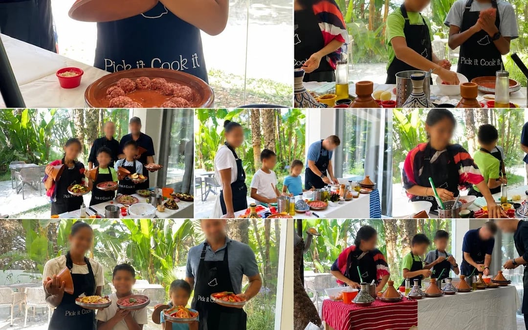 Tangier Moroccan Cooking Class on Organic Farm with Ingredient Harvesting and Lunch Image 7