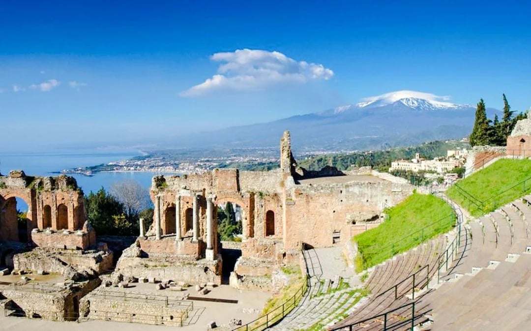 Taormina & Castelmola Guided Tour with Hotel Transfers Image 1