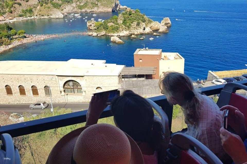 Taormina City by See Bus Ticket - Blue or Red Line