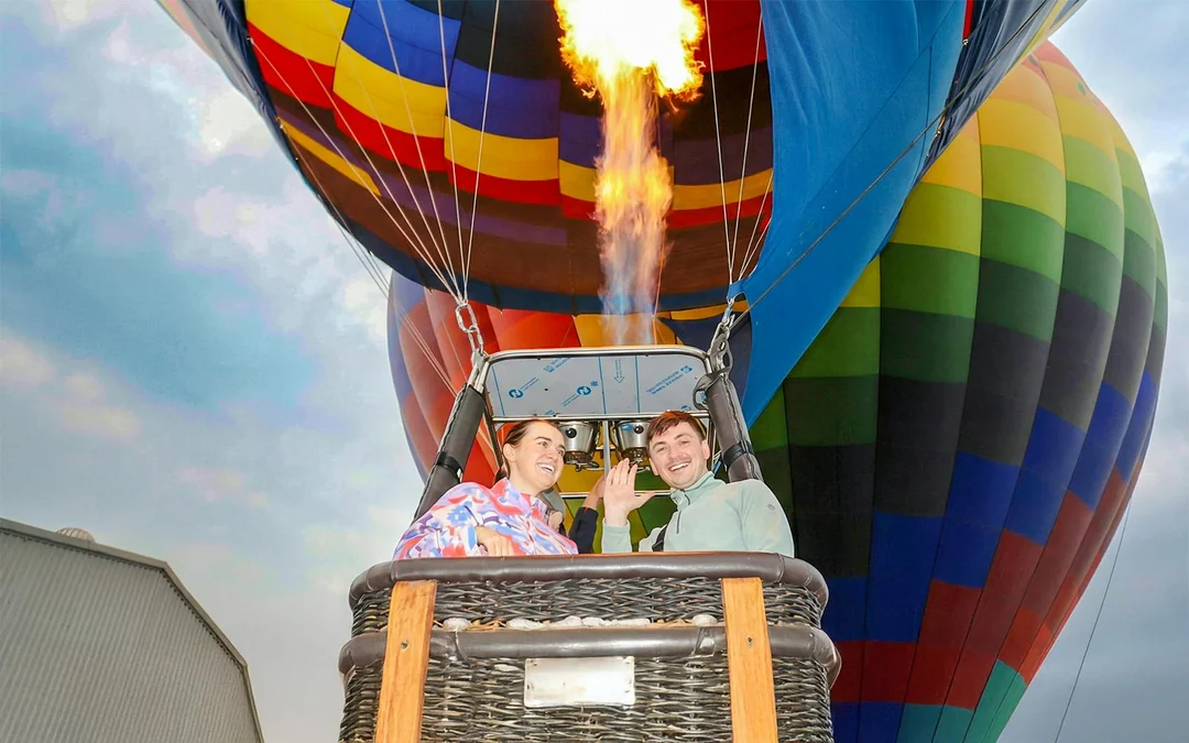 Teotihuacán Hot Air Balloon Flight with Optional Guided Tour & Transfers Image 1