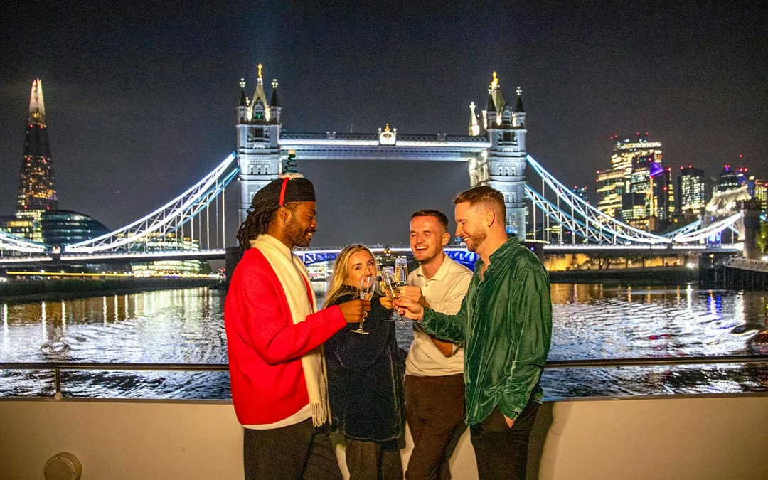 Thames River Christmas Party Cruise Image 1