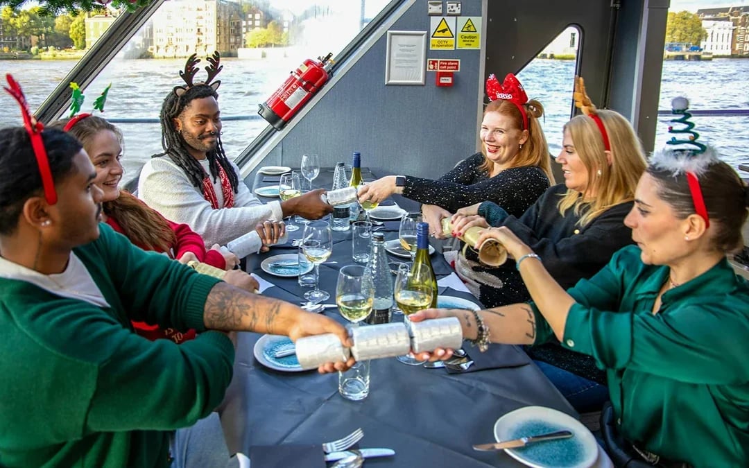 Thames River Christmas Party Lunch Cruise Image 7