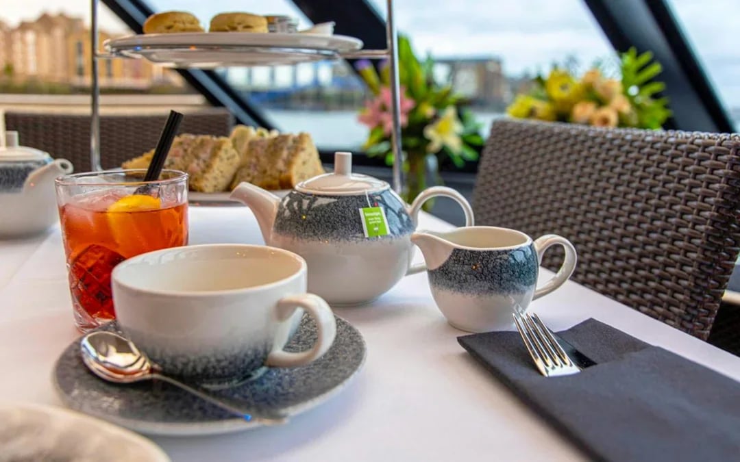 Thames River Lunch Cruise with 2-Course Meal, Coffee & Tea Image 9