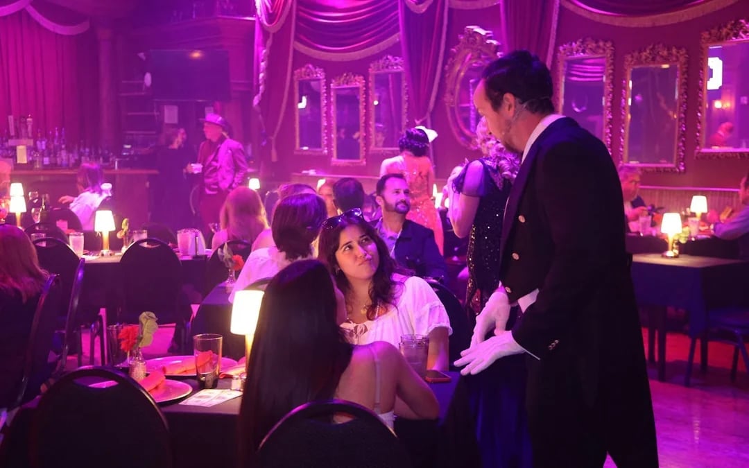 The 1920s interactive Speakeasy Murder Mystery Dinner Show w/ three course meal in Buena Park Image 2