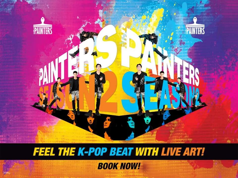 THE PAINTERS : Live Art K-pop Dance Show in Seoul