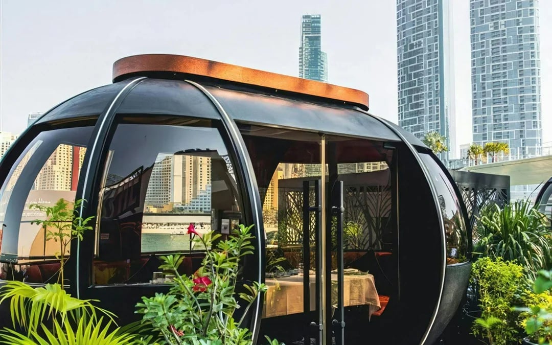 The Pods Dubai: 4-Course Pan-Asian Dining Experience Image 1