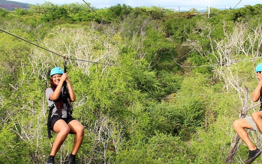 Three Zipline Adventure with Modern Braking System and Expert Guides Image 2