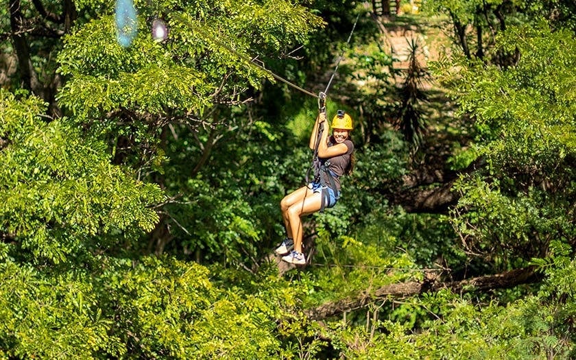 Three Zipline Adventure with Modern Braking System and Expert Guides Image 4