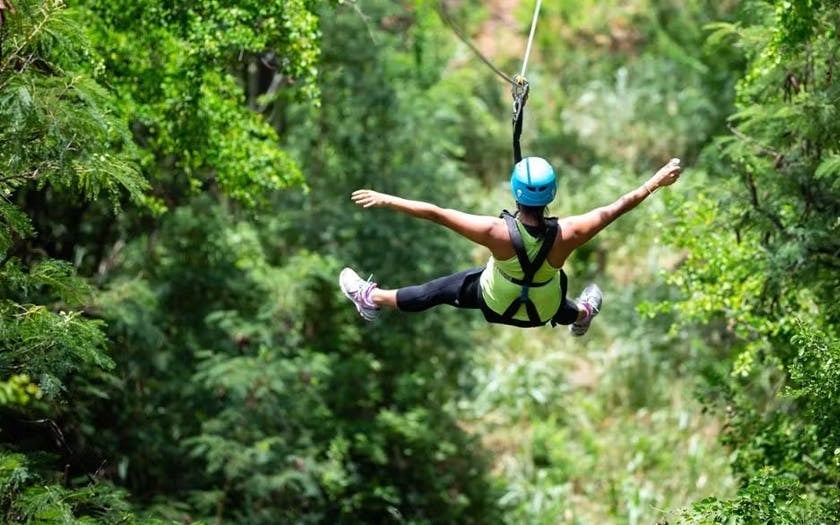 Three Zipline Adventure with Modern Braking System and Expert Guides Image 10