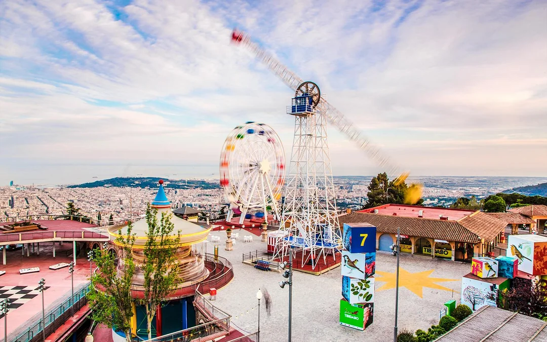 Tibidabo Amusement Park Tickets with Funicular Ride Image 3