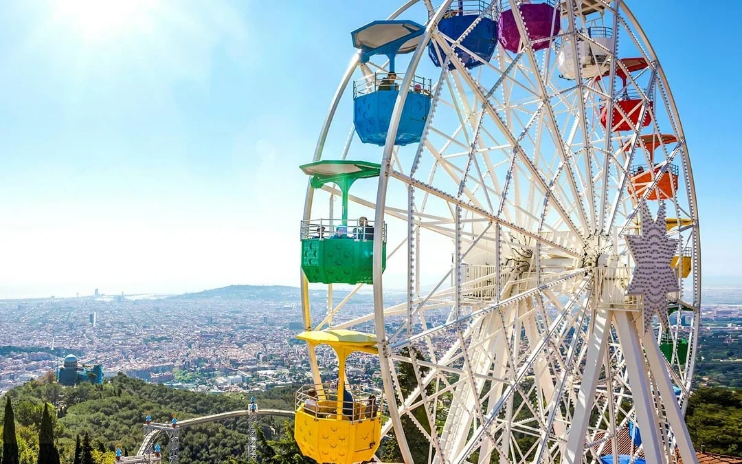 Tibidabo Amusement Park Tickets with Funicular Ride Image 10